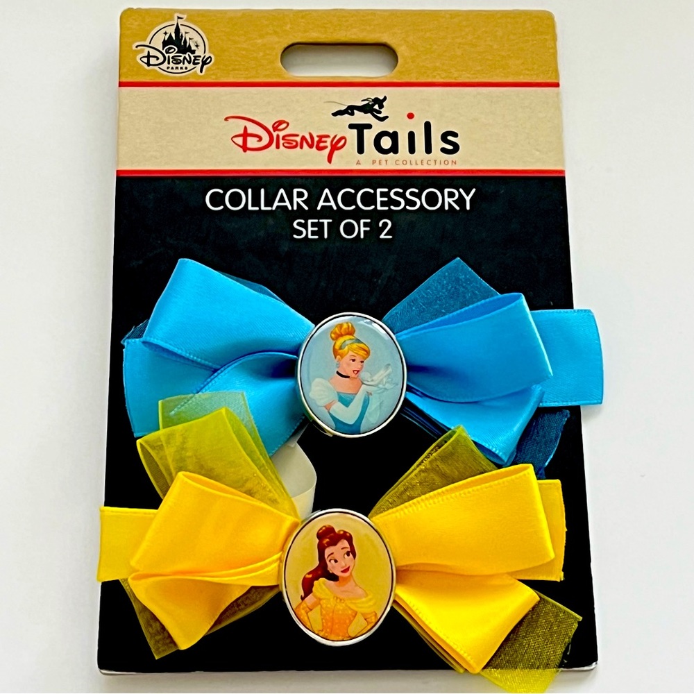 🐾🐈‍⬛ Disney Tails Pet Collar or Lead Trim -          💙Cinderella & Belle💛